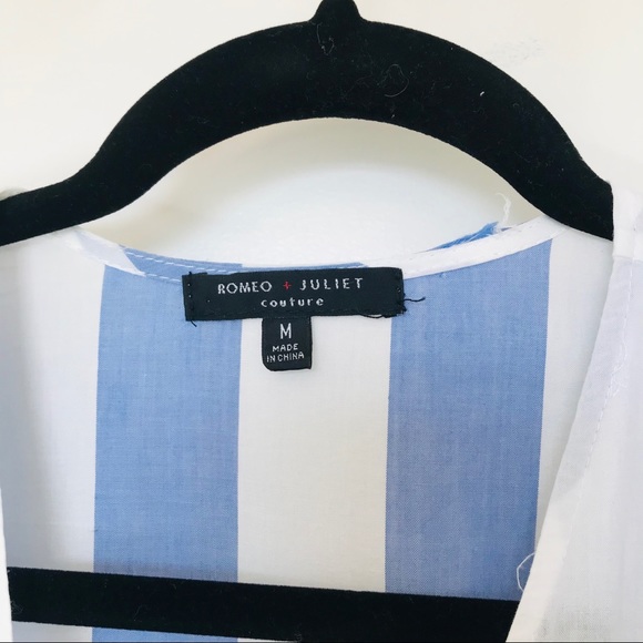 💙 Romeo+Juliet Couture Ruffle Wrap Dress - Picture 6 of 14